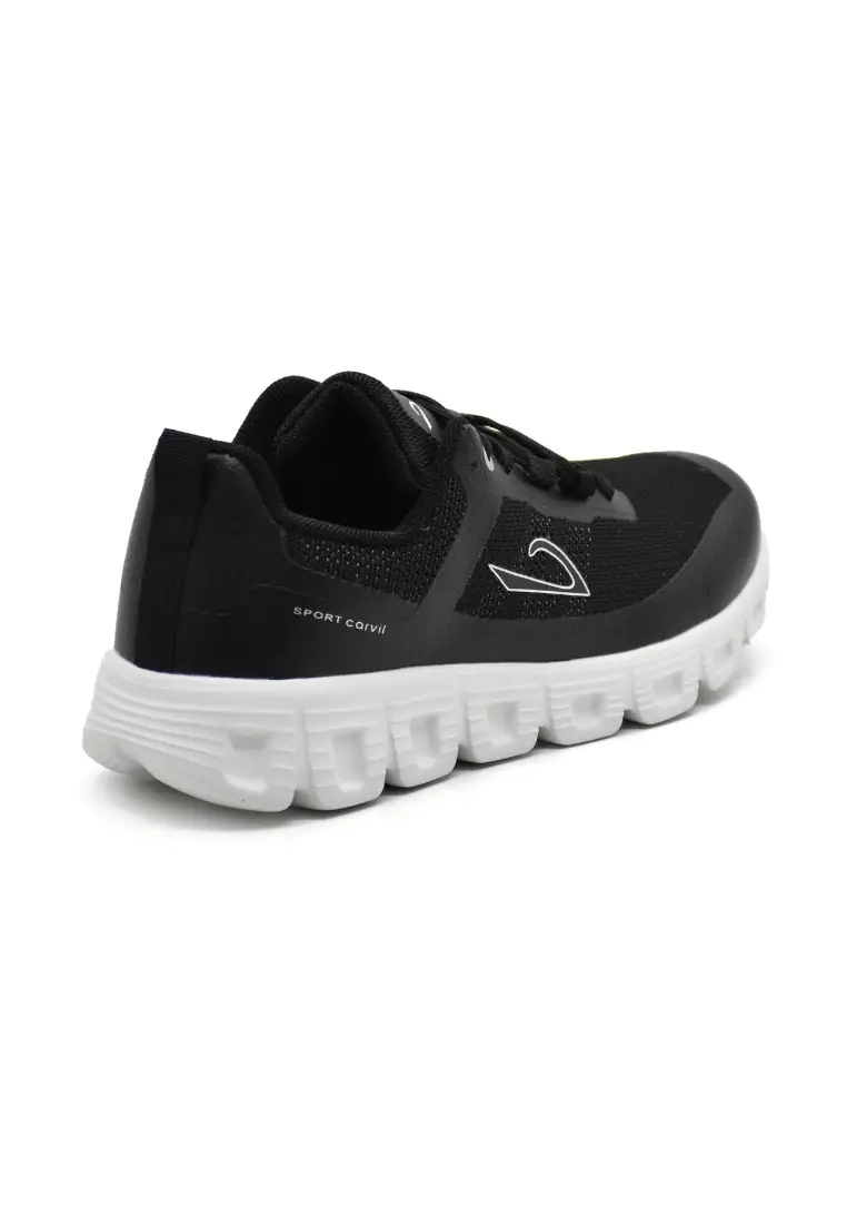 Carvil Sepatu Pria Drimora-SM Black/White