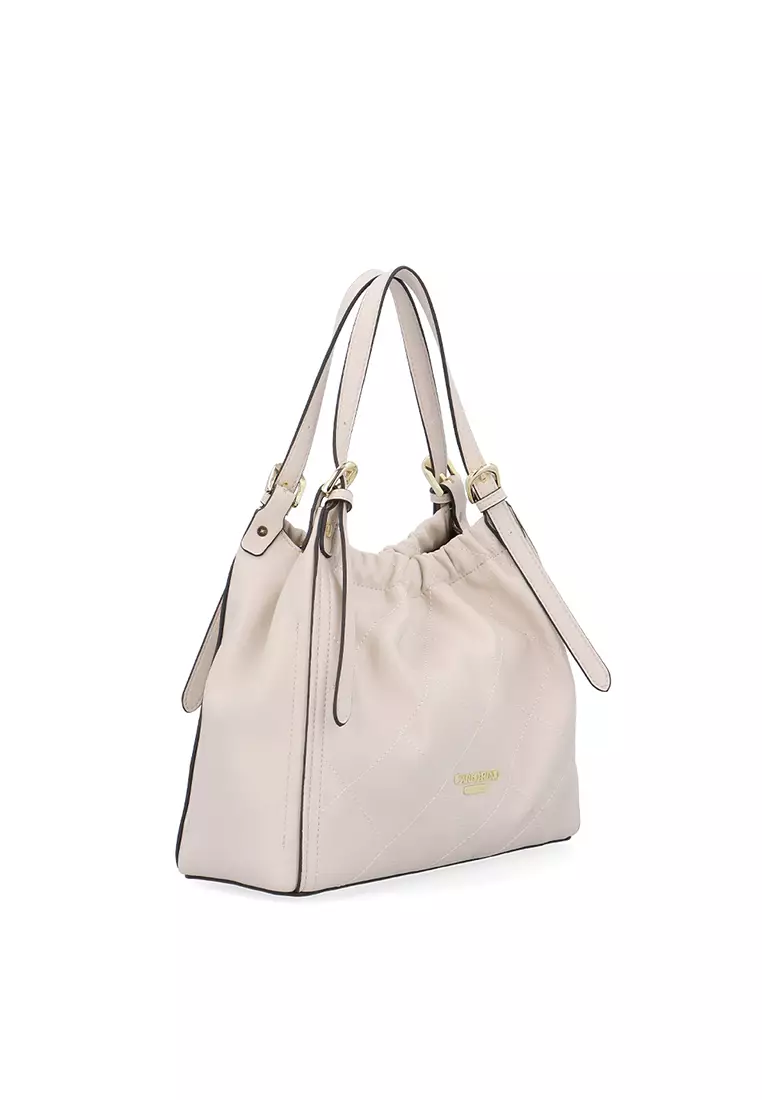 Mira Soft Top Handle Bag - Beige