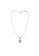 Her Jewellery silver CELÈSTA Moissanite Diamond - Tournesol Pendant (925 Silver with 18K White Gold Plating) by Her Jewellery 19DA5ACFD5AE67GS_4