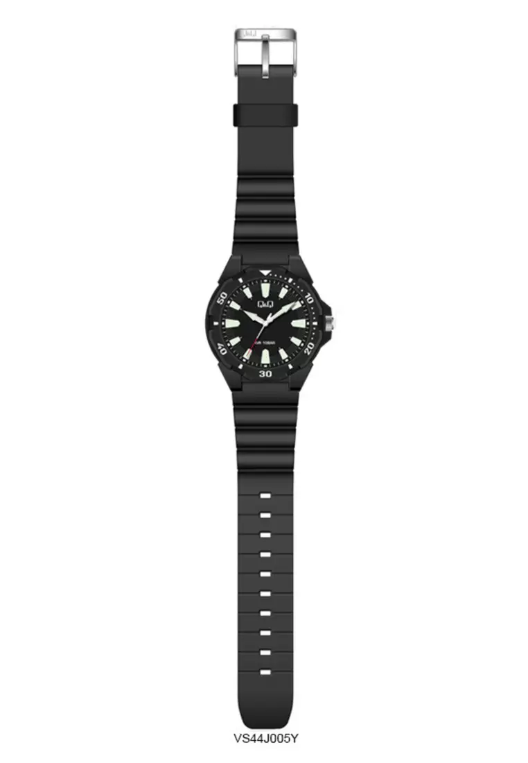 Watch by Citizen VS44J005Y Men Analog Watch with Black Rubber Strap