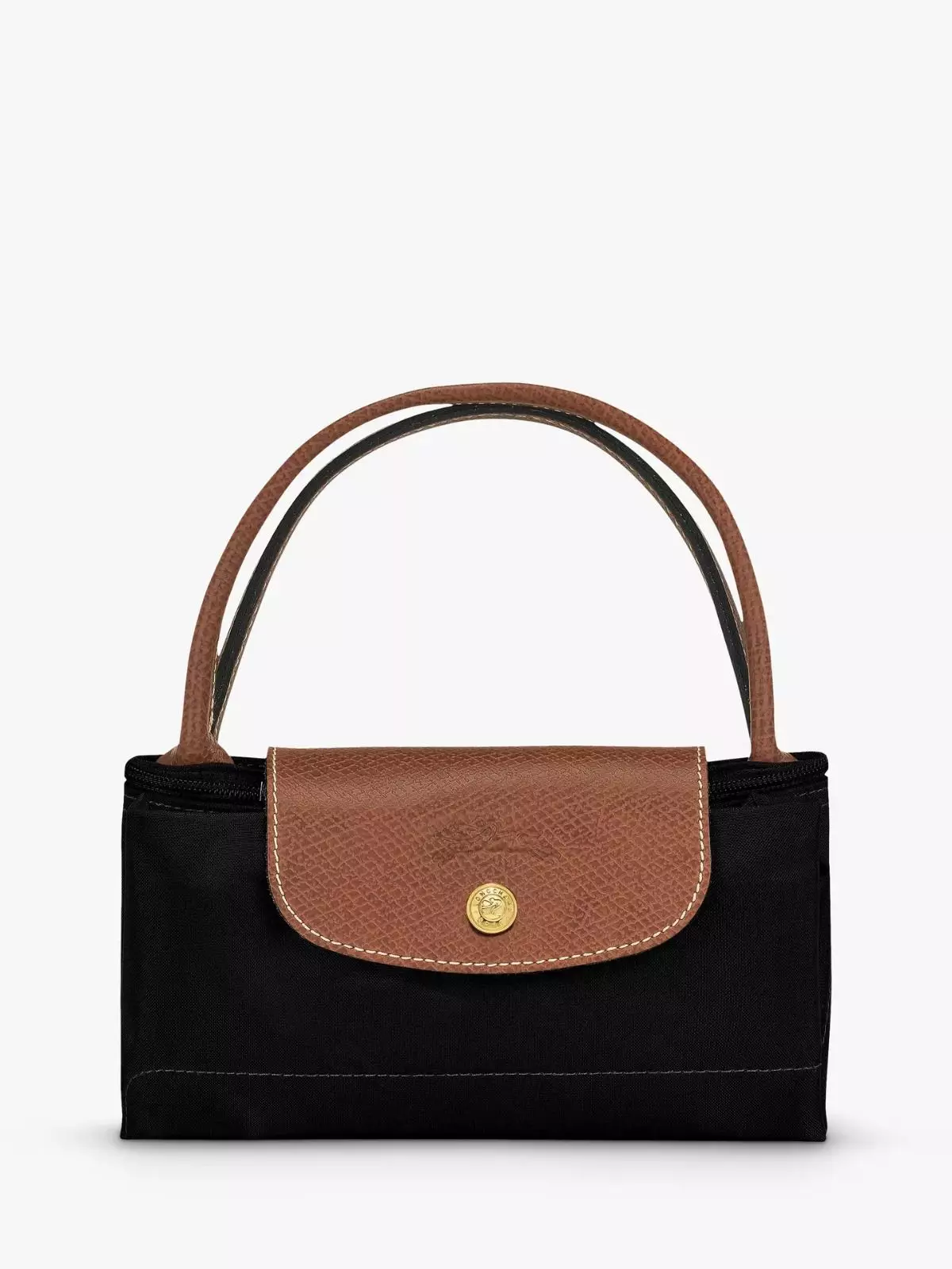 Le Pliage Original Small Short Handle Black