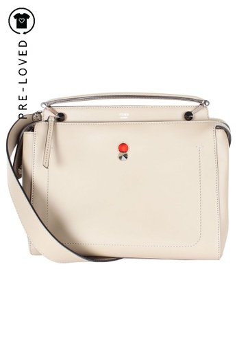 Buy Fendi Pre Loved Fendi Beige Dotcom Bag Online On Zalora Singapore