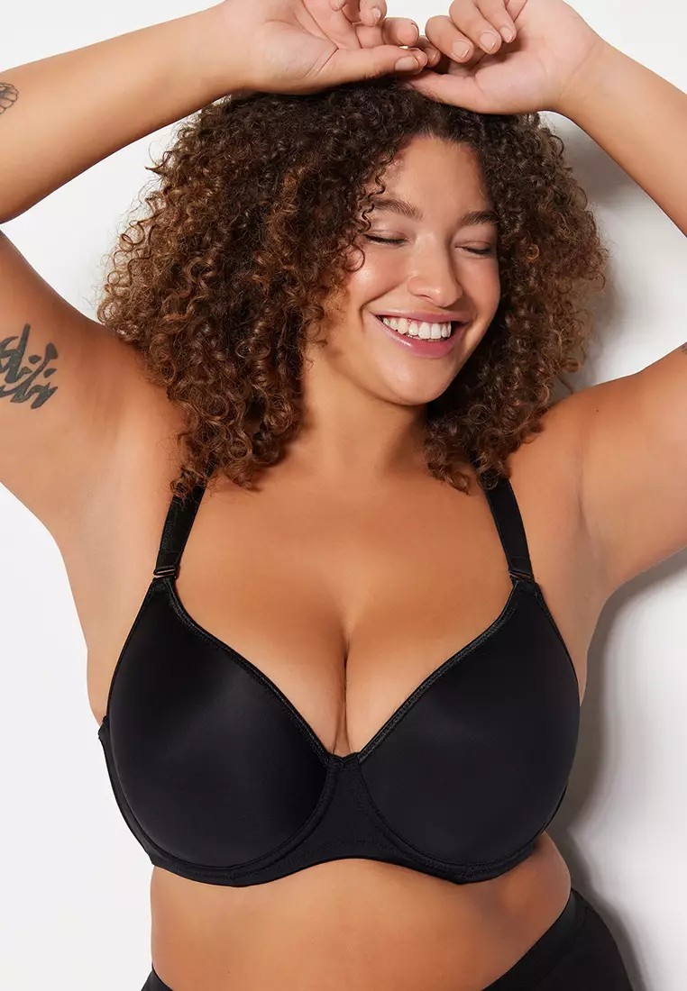 Plus Size Underwire Balconette Bra
