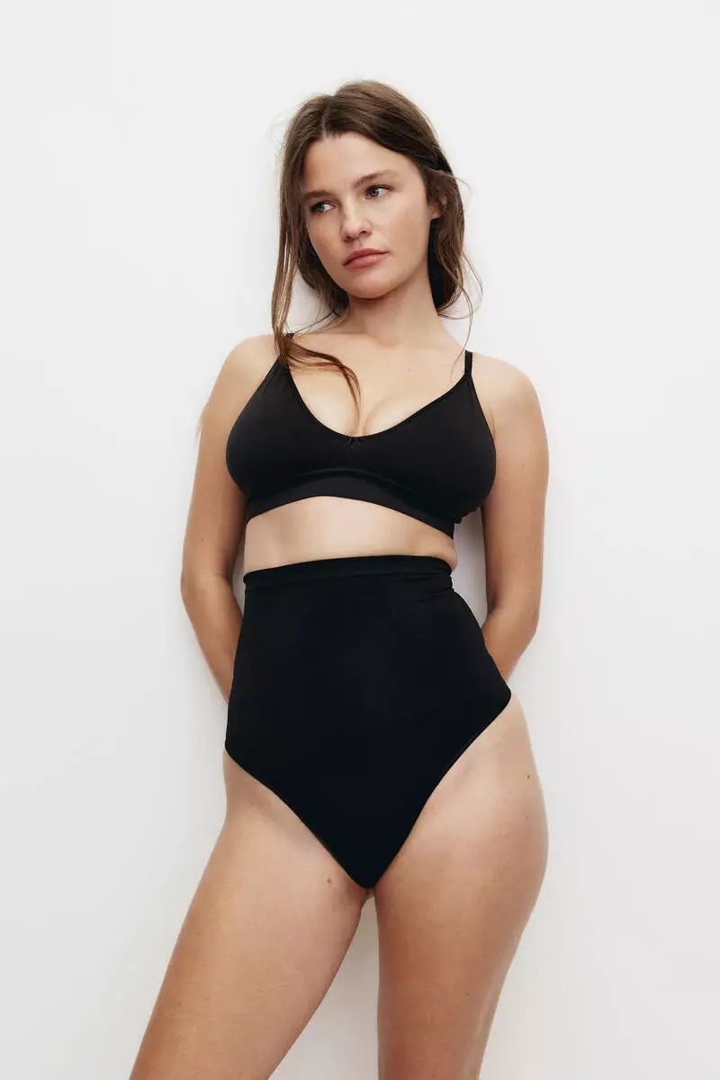 Seamless padded soft bra