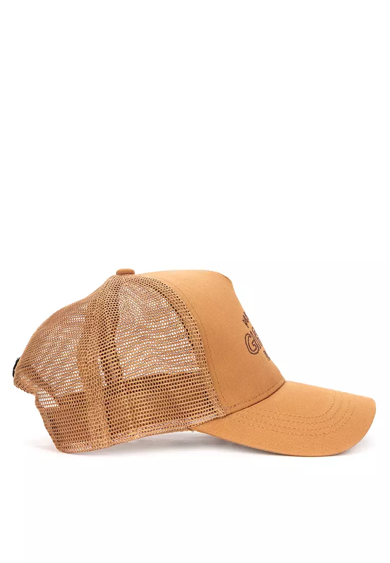 Men's Signature Trucker Cap Mocha Mousse