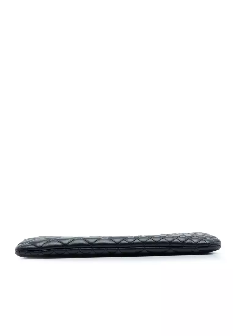 Pre-Loved Chanel Medium Bi Quilted Lambskin O Case Clutch
