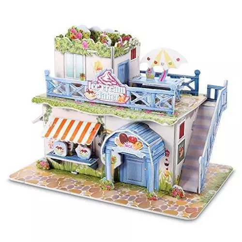 3D Puzzle Mainan Edukasi Anak Ice Cream Maker