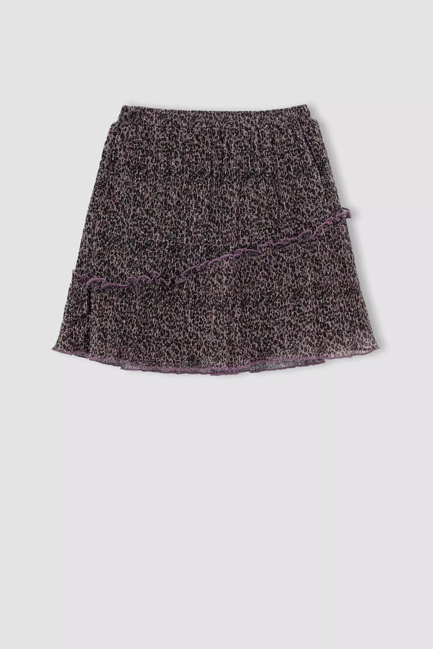 Pleat Knitted Skirt