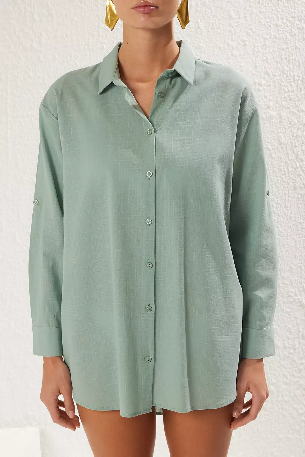 Long Relaxed Fit Shirt