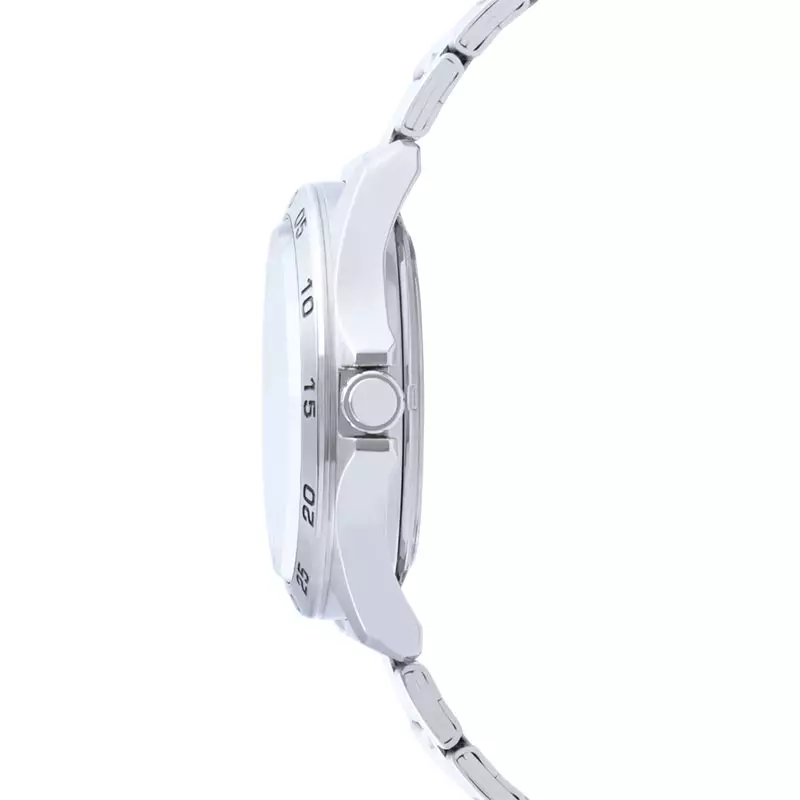 Jam Tangan Pria Alba Mechanical AL4753X1 Automatic Men White Dial Stainless Steel Strap