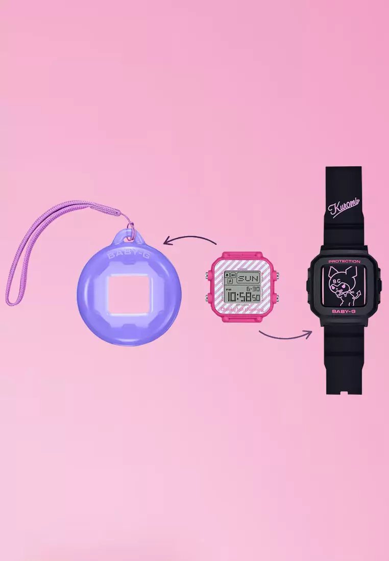 Baby-g PLUS Kuromi Digital Watch BGD-10KKM-1DR