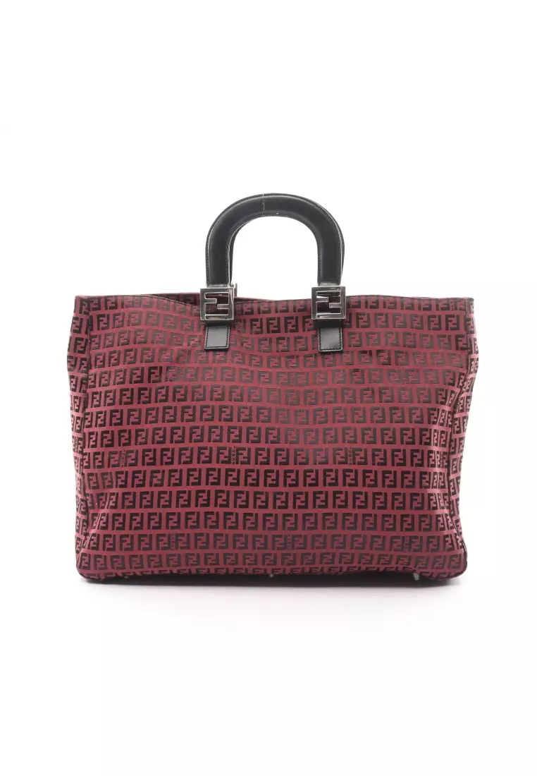 Fendi tote bag online canvas