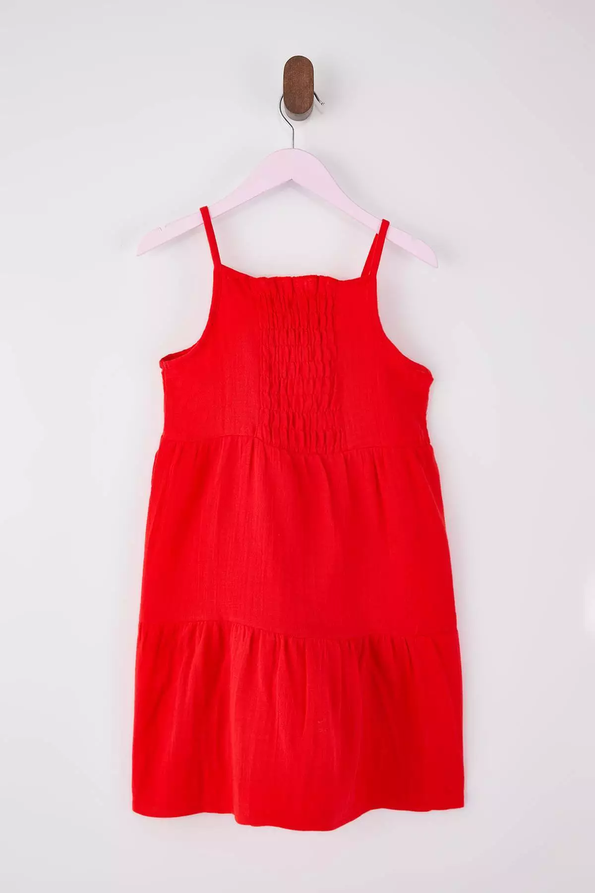 Red Short / Mini Floral April 23 Woven Dress Tkdss25El00011
