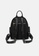 HAPPY FRIDAYS black Stylish Nylon Oxford Patch Faux Leather Backpack JW CL-C5067 E4372ACD4AF2A8GS_3
