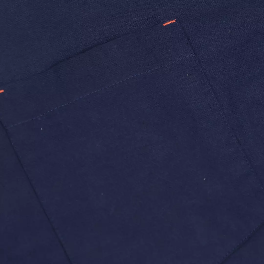 Emba Denim - Rumi One Kemeja Koko Pria Lengan Panjang Regular Navy