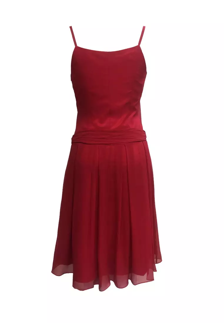 Romantic Silk Chiffon Beaded Party Dress