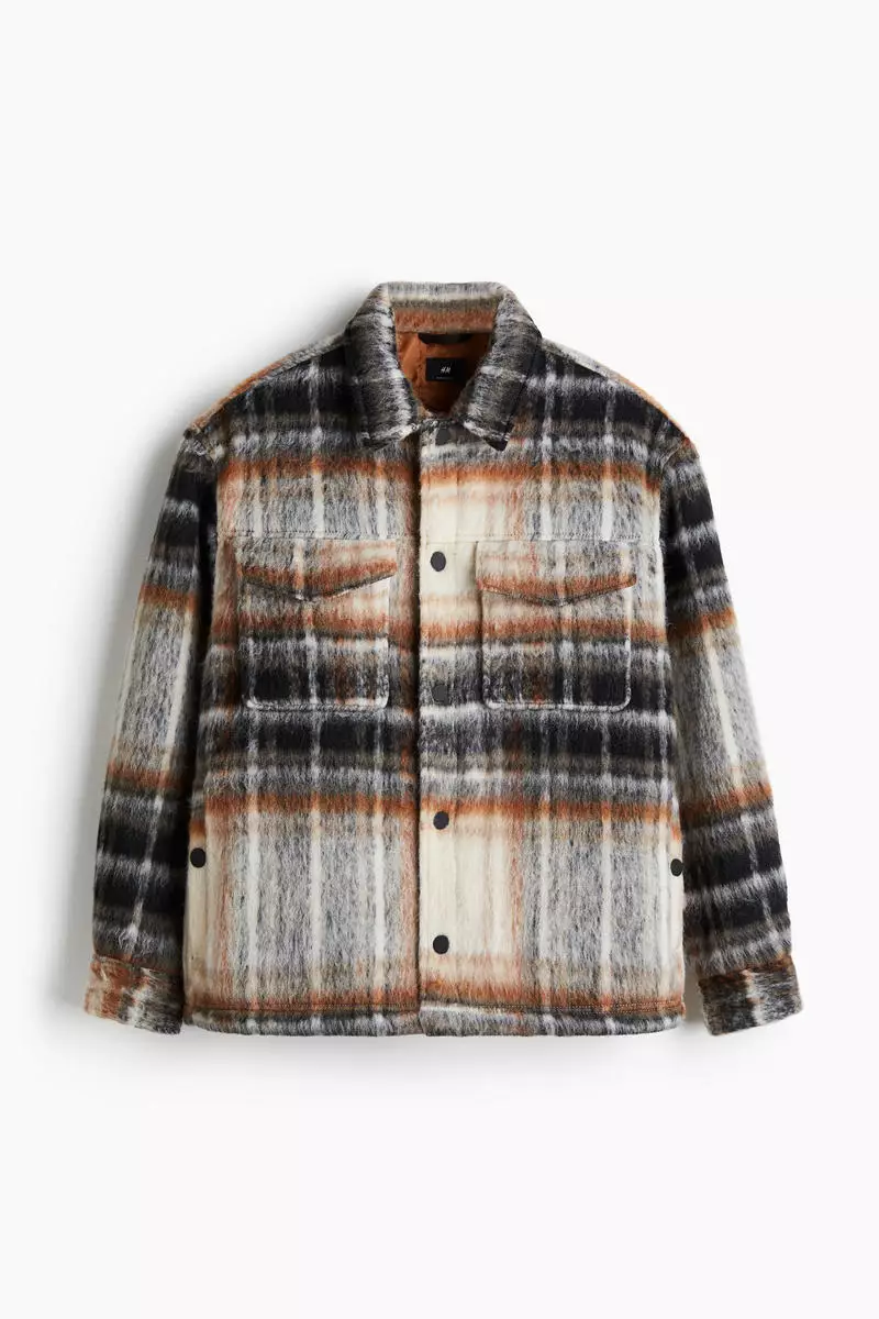 Oversized Fit Padded overshirt