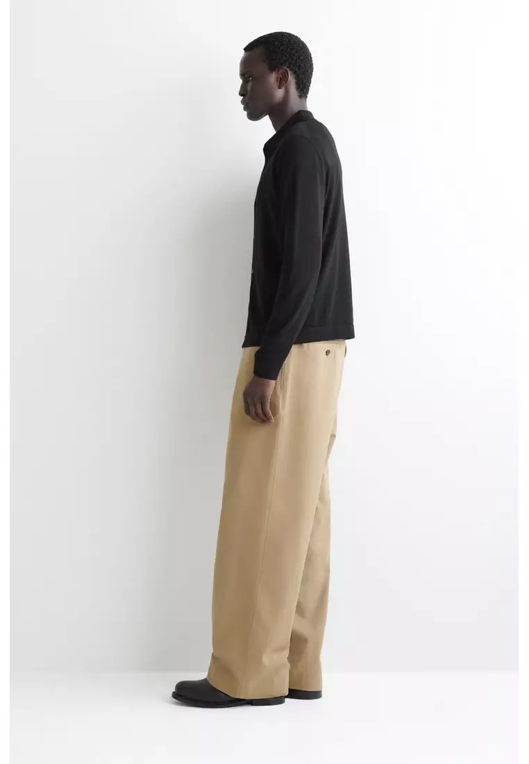 KNITTED MERINO WOOL SHIRT