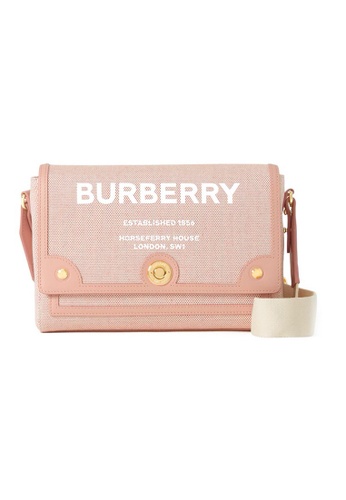 Burberry Burberry Horseferry Print Note Crossbody Bag in Bright Red/Dusky  Pink 2023 | Buy Burberry Online | ZALORA Hong Kong
