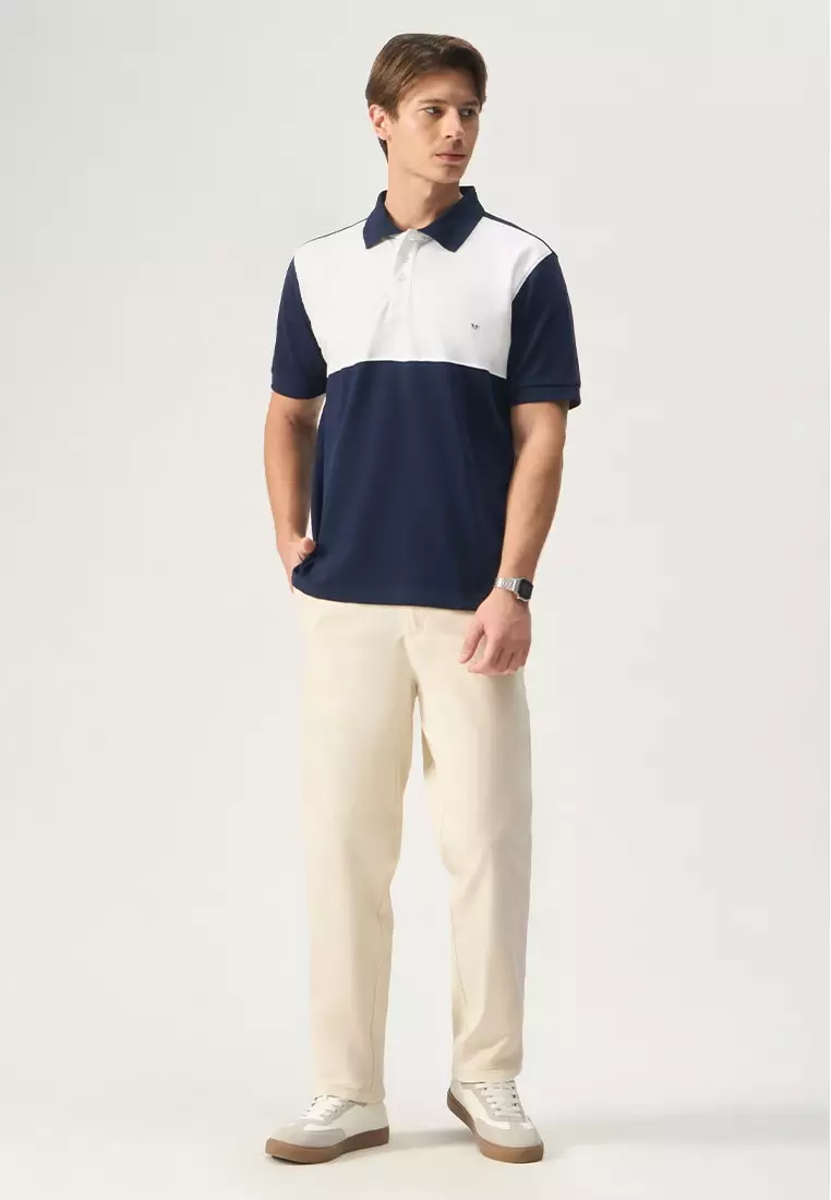 Colorblock Pique Polo