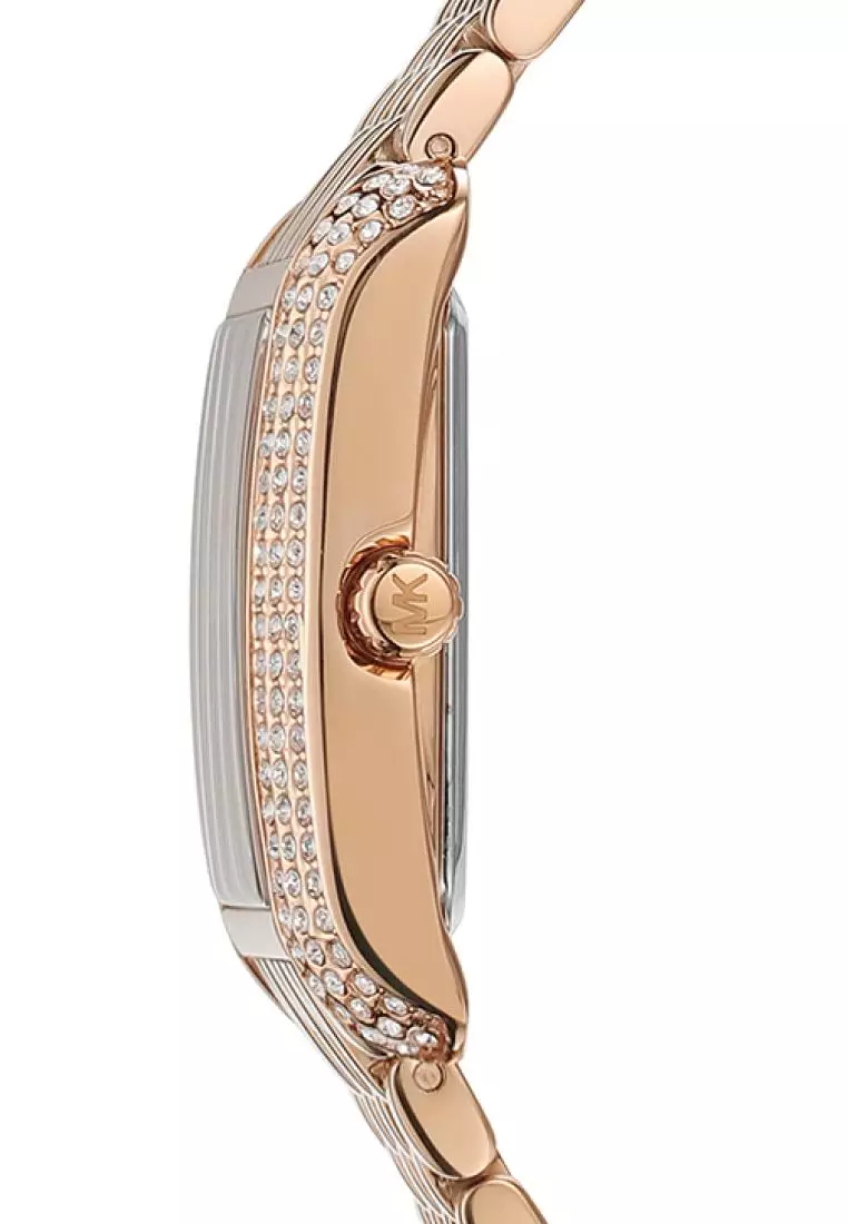 Buy MICHAEL KORS Emery Rose Gold Stainless Steel Watch MK4743 2023