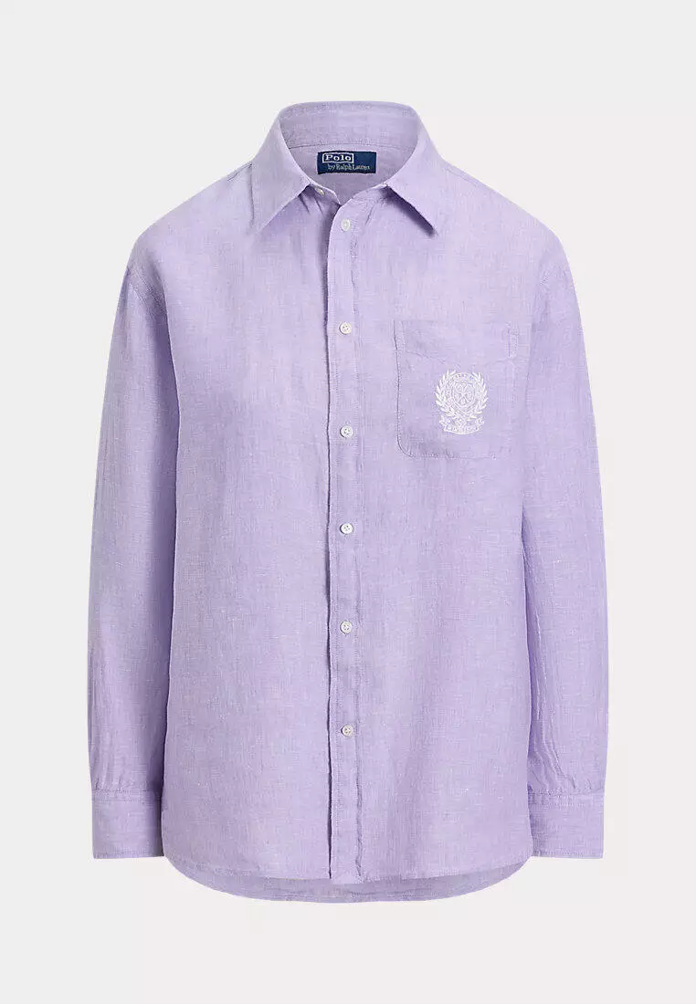 Wimbledon Oversize Fit Linen Shirt