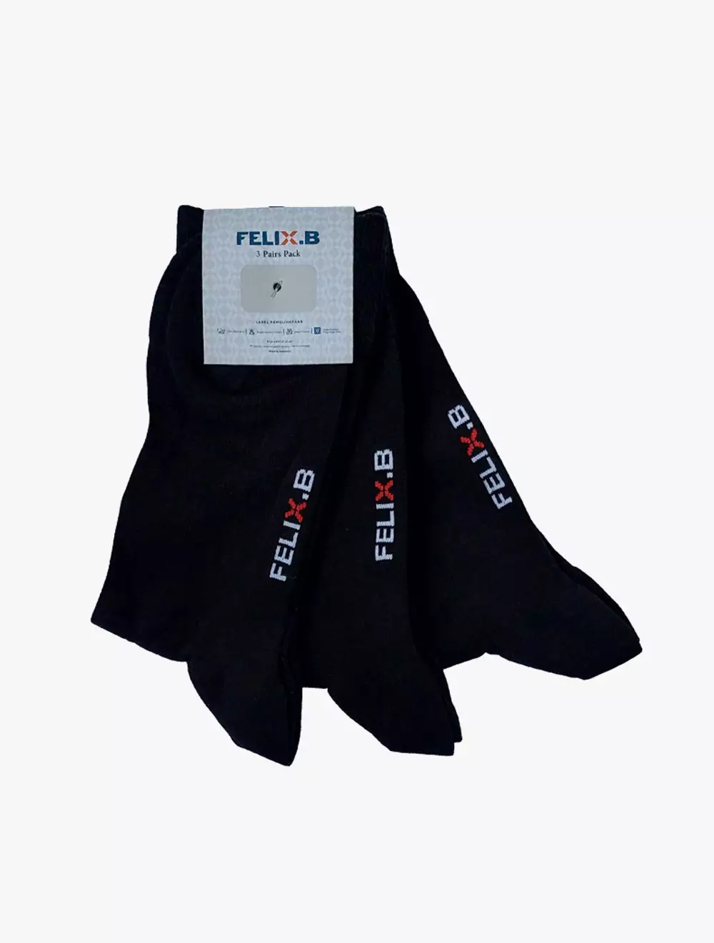 FELIX.B Socks 3in1 - FBSC033 - Multicolor