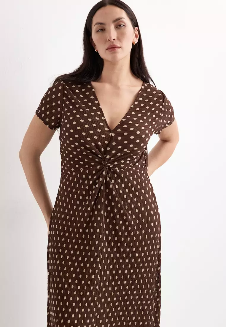 Printed Midi-Dress