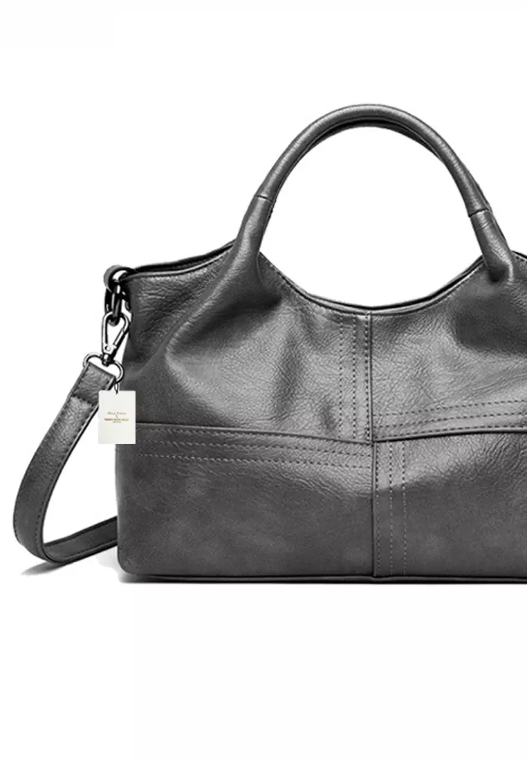 Faux Leather Three Way Handbag JW HD-3918