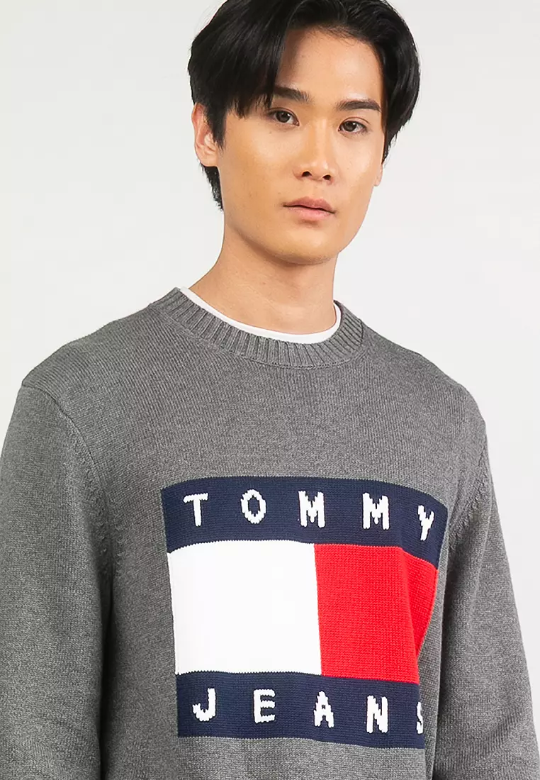 混色旗幟衛衣 - Tommy Jeans