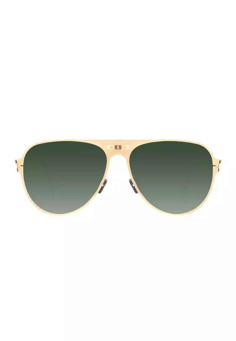 Dark grey medusina pilot sunglasses online