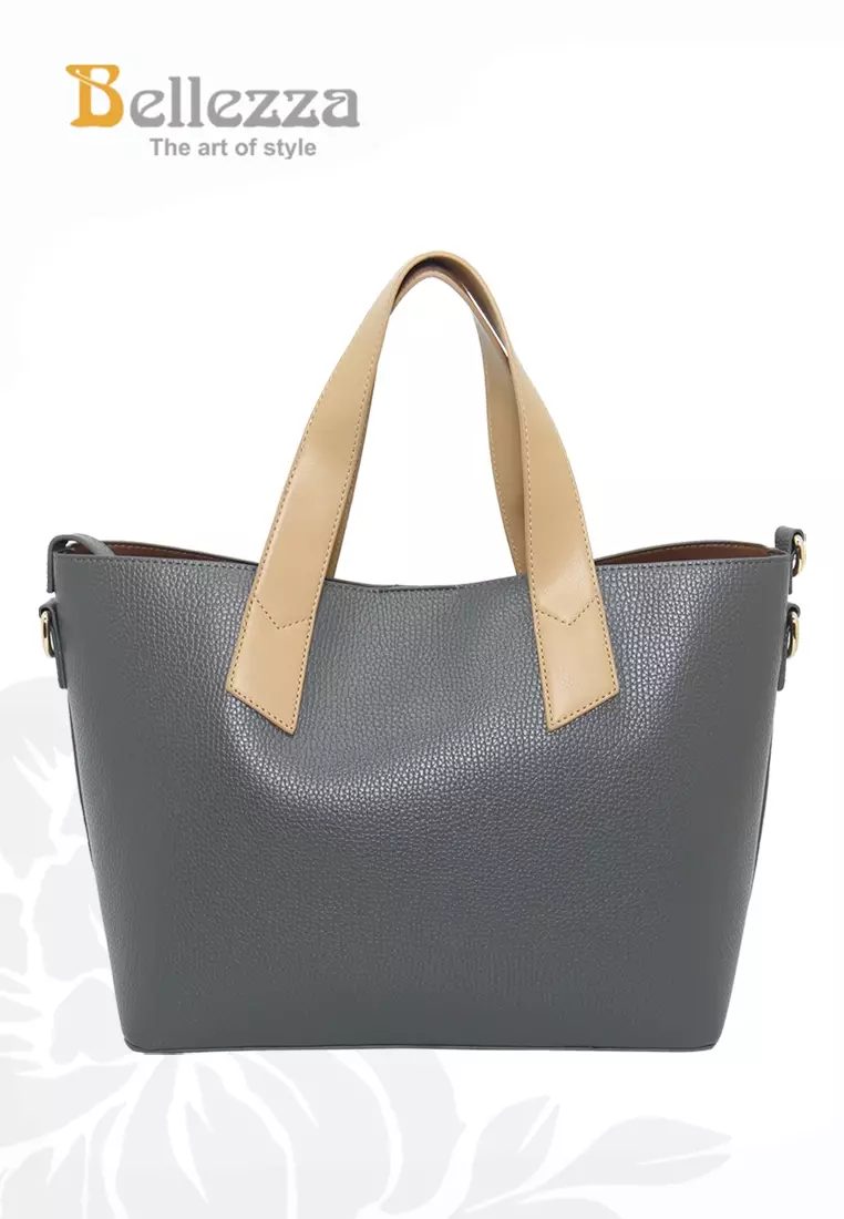Bellezza Handbag 24138-38 Dark Grey