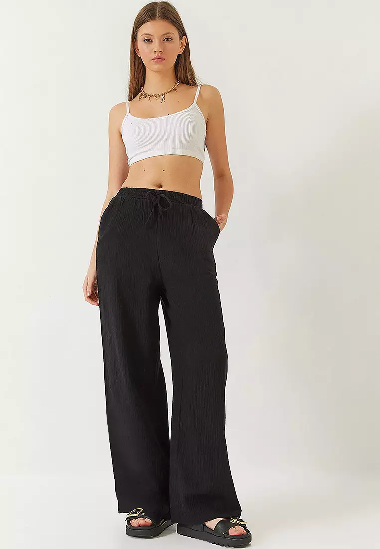 Muslin Palazzo Trousers