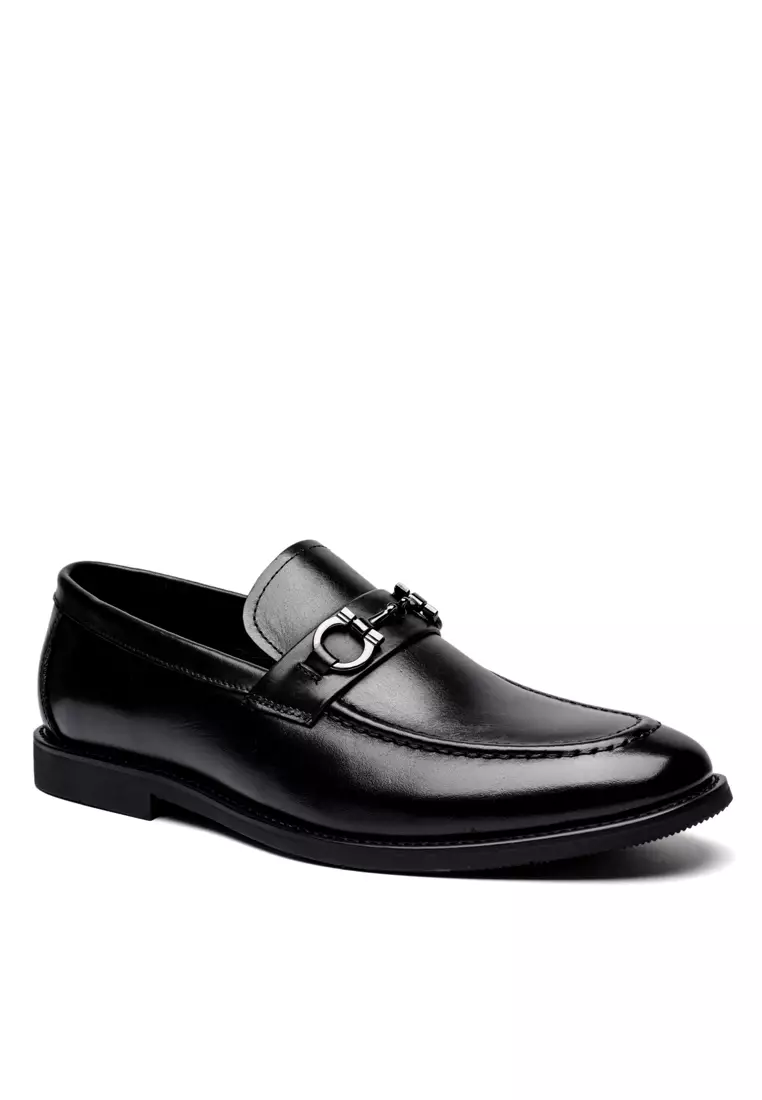 Grain Leather Horsebit loafers MK5050-2