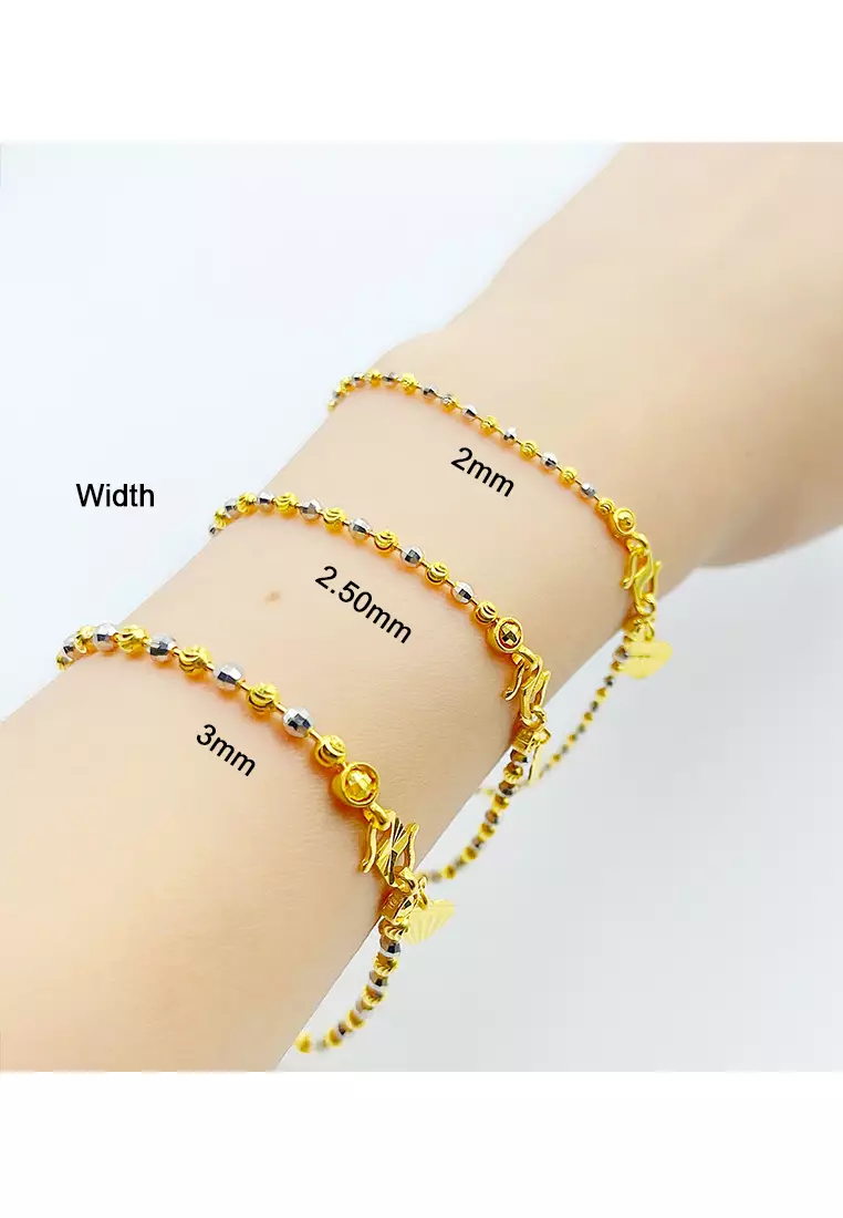 Gold ball bracelets sale