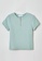 6IXTY8IGHT green FERRARA, Zip Front T-Shirt TP08838 5BD9BAA398EC33GS_5