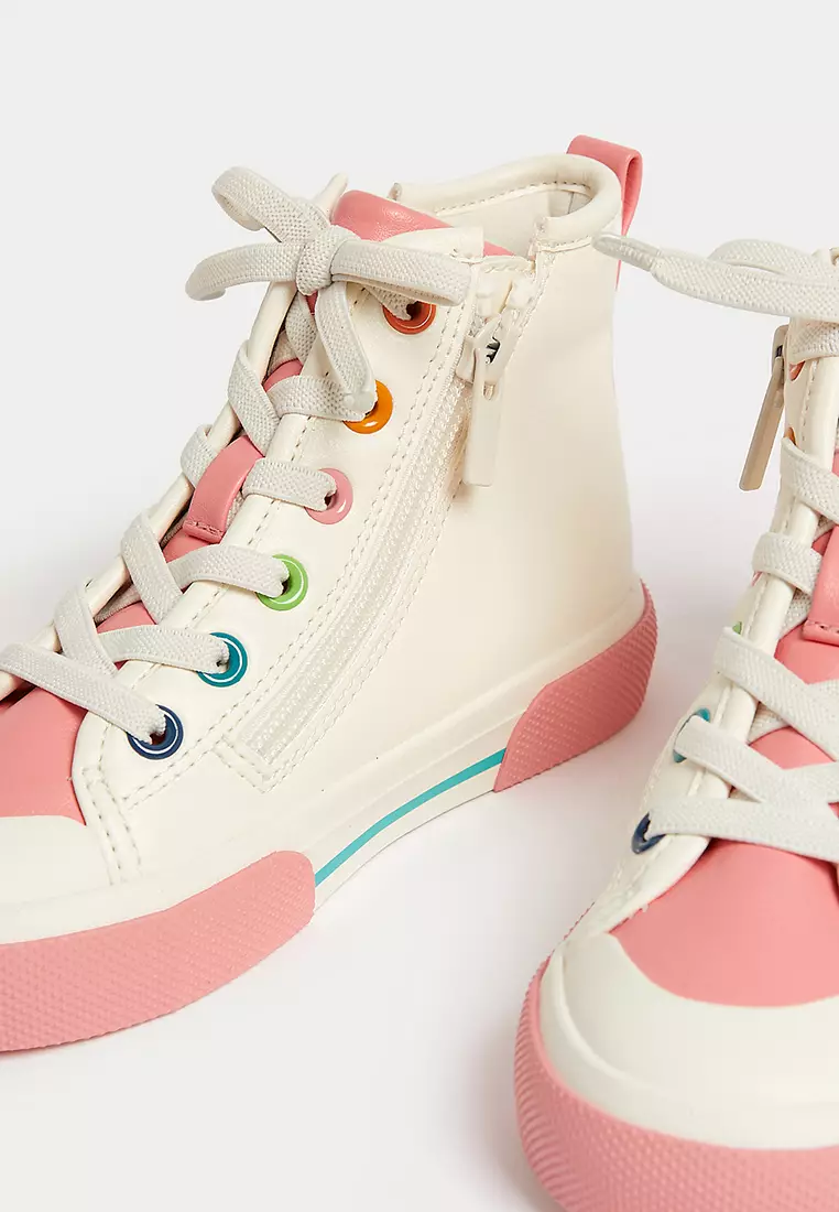 Kids' Adaptive Freshfeet™ High Top Trainers