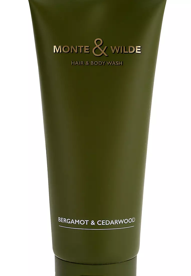 Monte & Wilde Bergamot and Cedarwood Shower Gel 200ml