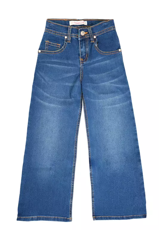Girls Wide Leg Jeans
