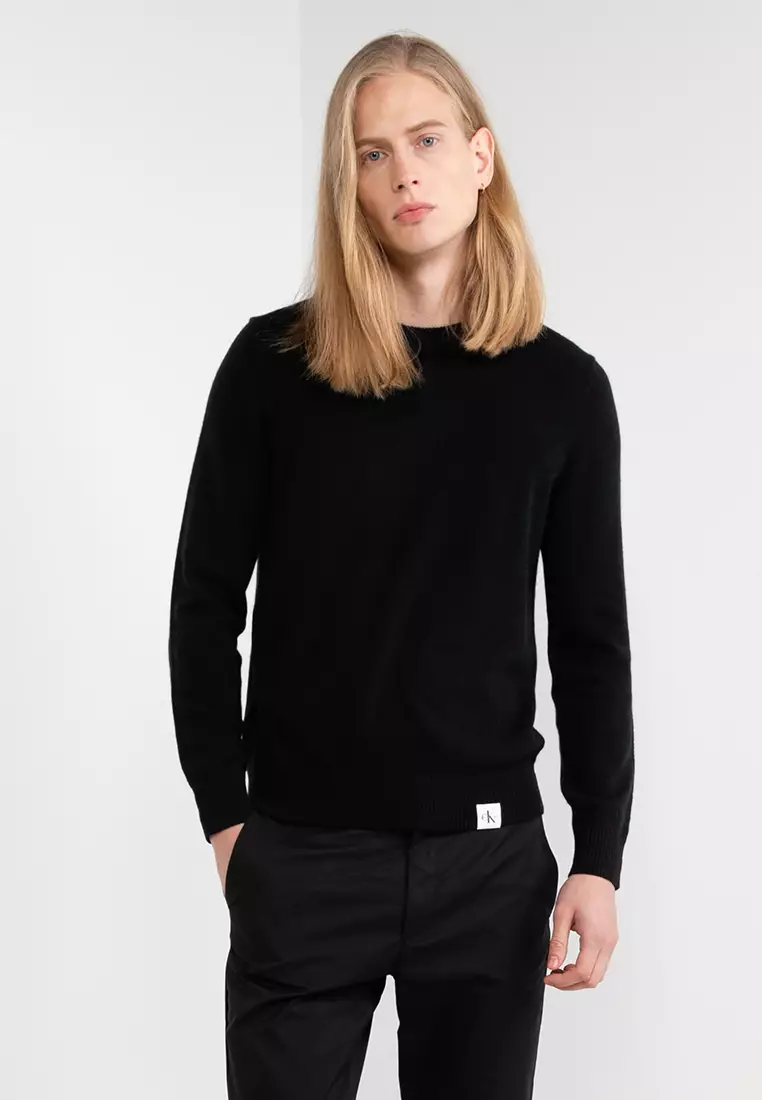 Calvin klein cheap men's black sweater