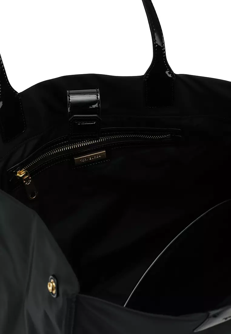 Tory Burch Ella Patent Tote Bag hz ZALORA