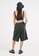 Gen Woo black Rib Crop Top by Gen Woo 2D482AAED048AEGS_3
