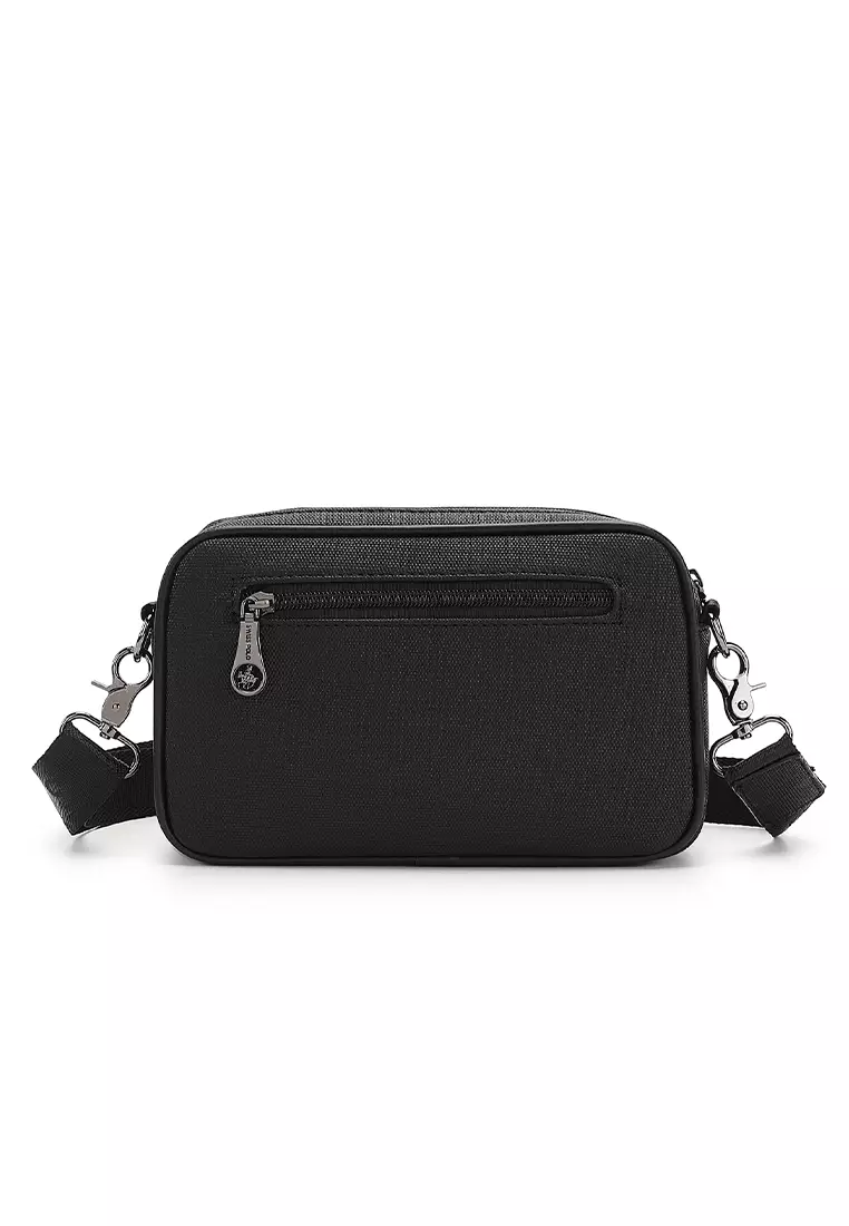 Men's Sling Bag / Crossbody Bag - Black