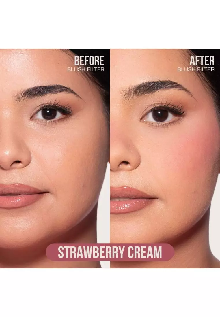 HUDA Beauty Blush Filter Soft Glow Liquid Blush Strawberry Cream