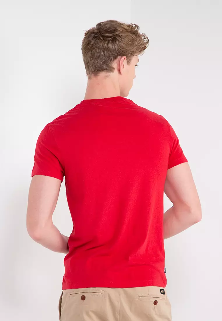 Buy Superdry Organic Cotton Vintage Logo Embroidered T Shirt