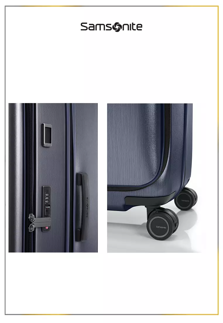 Samsonite Koper Hardcase Unimax Spinner Cabin 20 Inch EXP FT - Navy