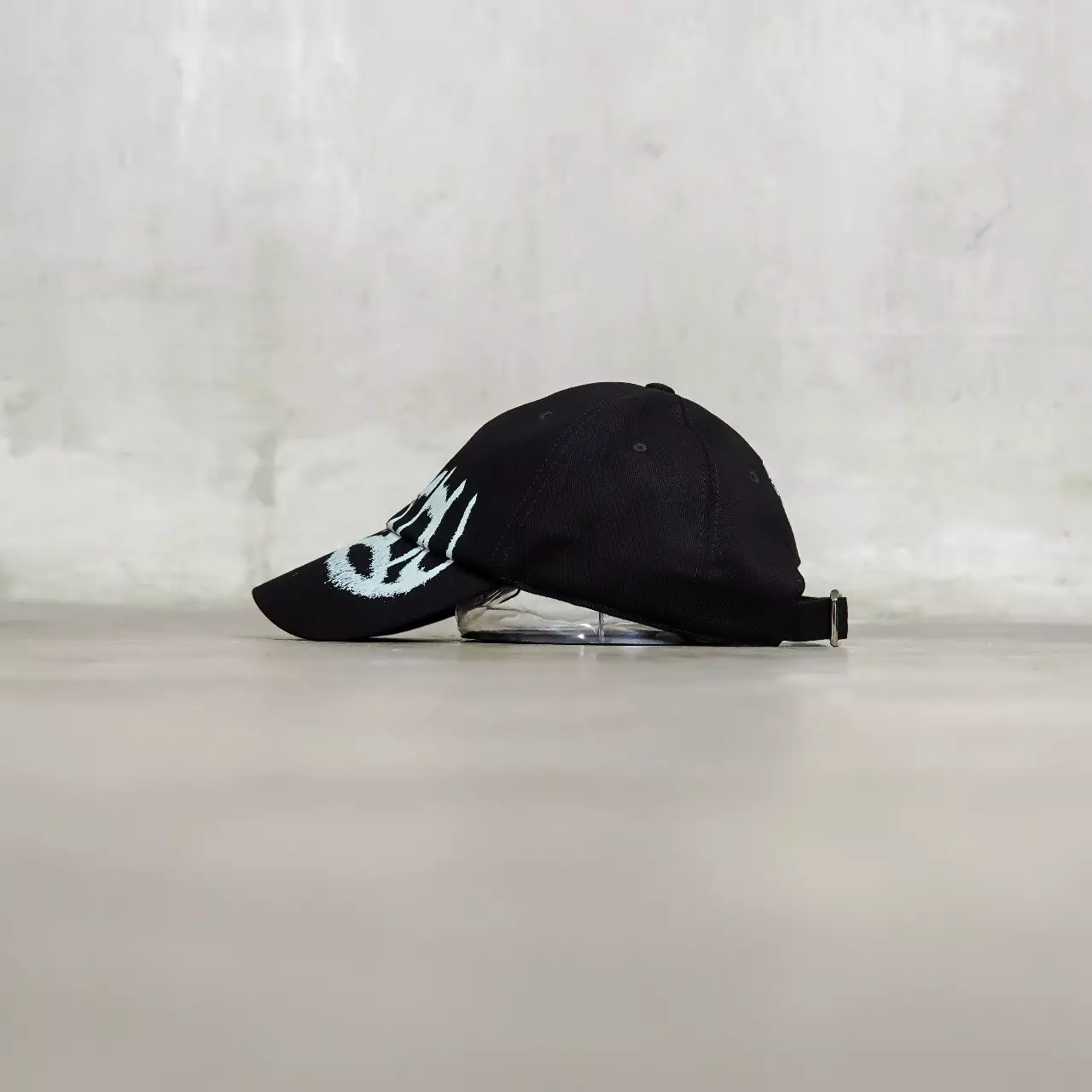 Topi GIVENCHY GRAFFITI TEXT BLACK CAP 100% ORIGINAL