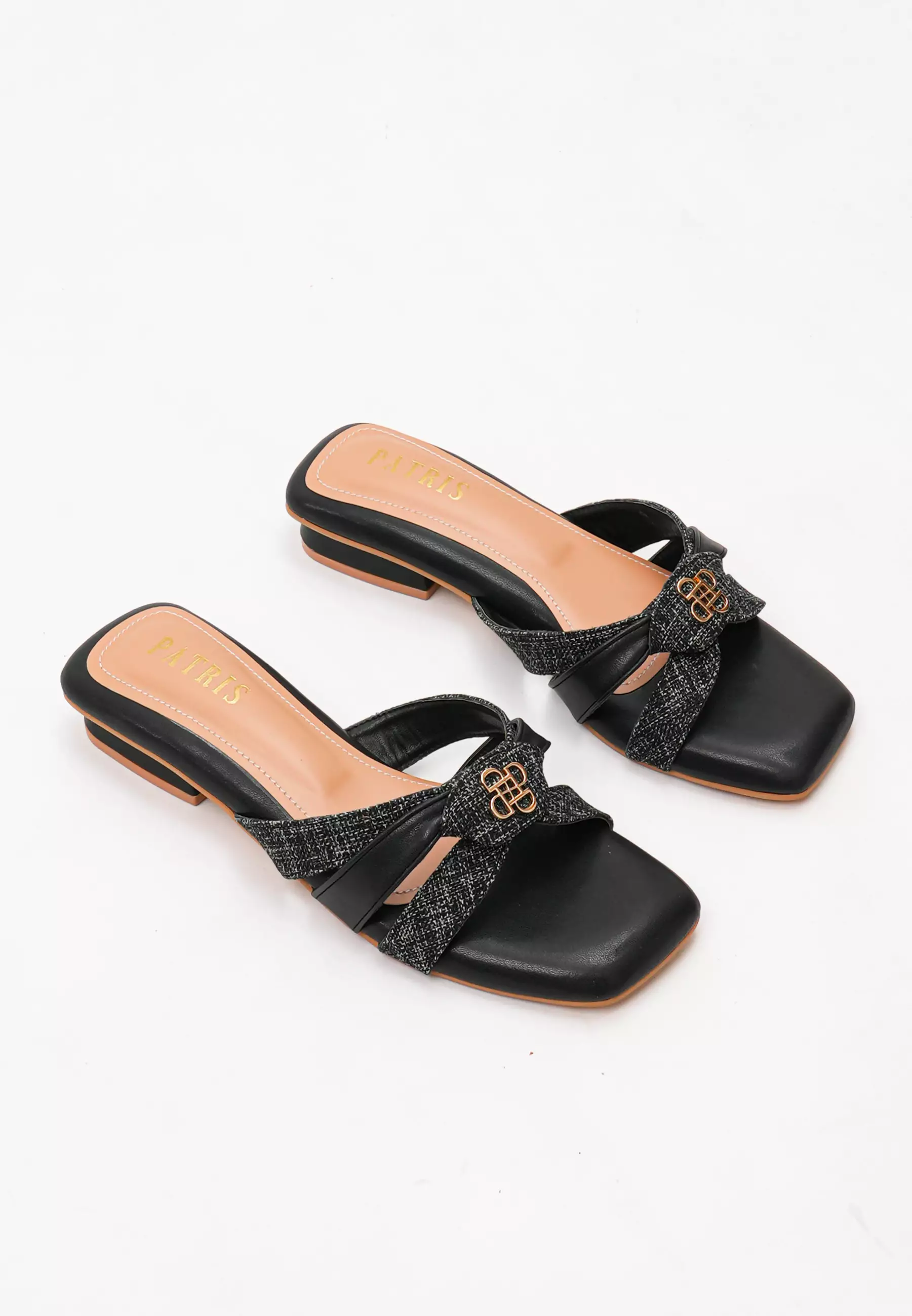PATRIS Fitri Sandal Wanita Heels / Hak 2 Cm