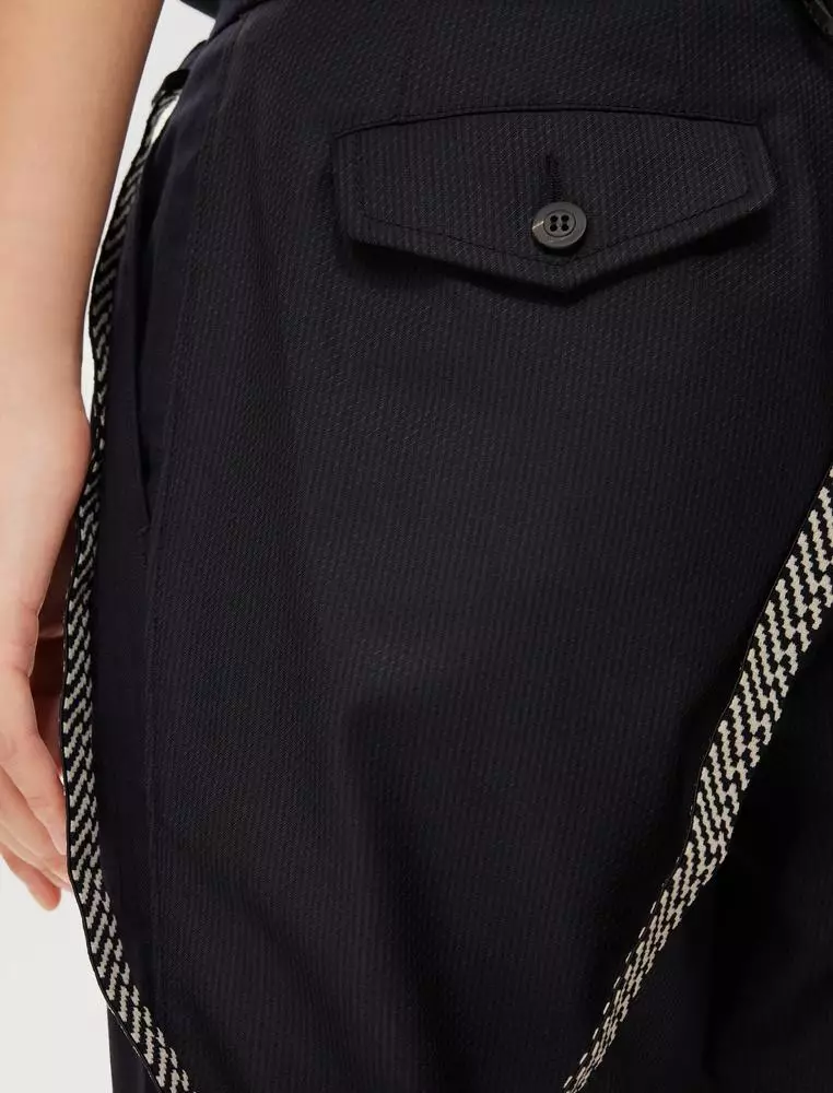 Ankle-Length Straight Leg Pants