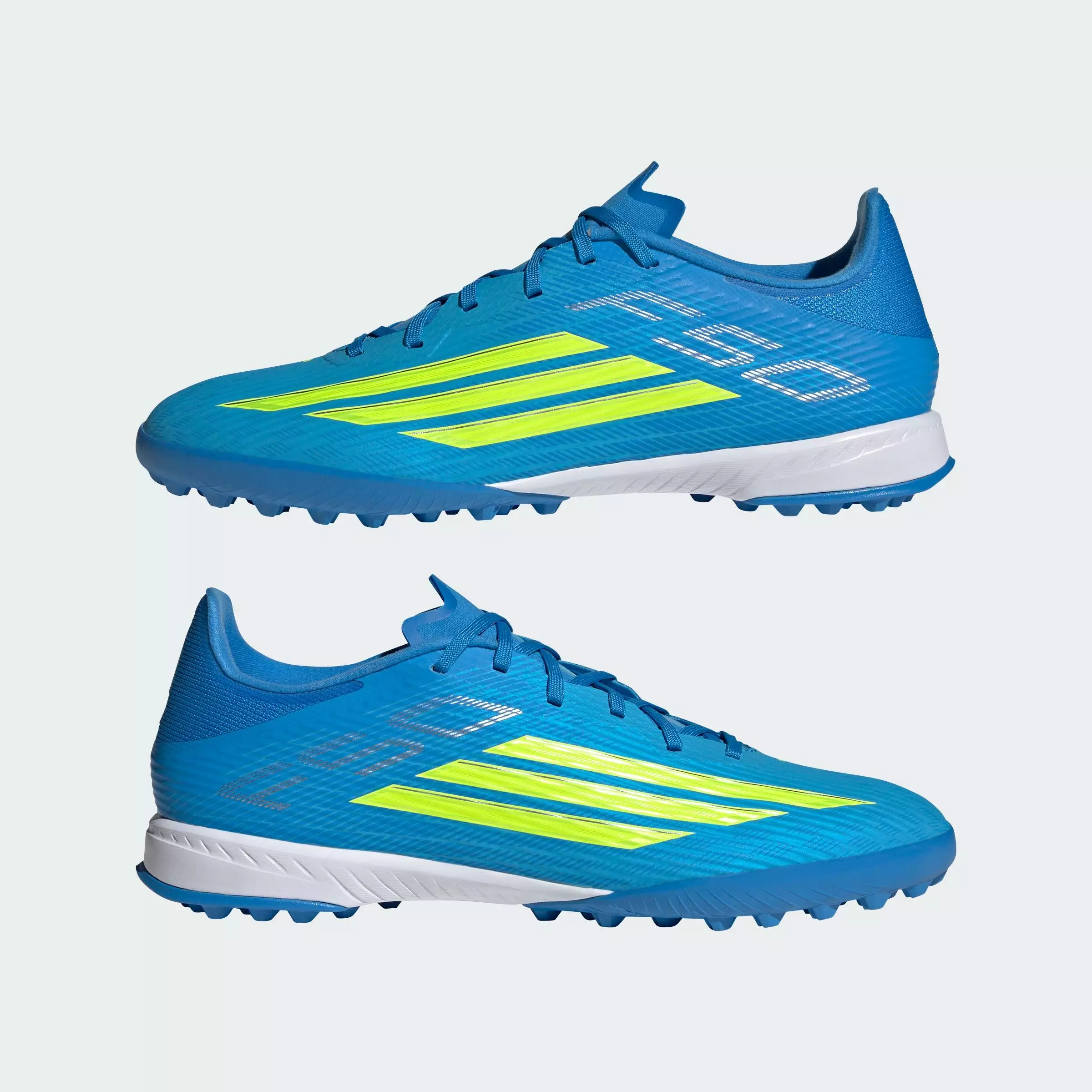 Football F50 LEAGUE Turf Football Shoes Unisex Blue JR8975